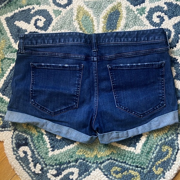 Express Women's Blue Denim Shorts - Picture 3 of 4